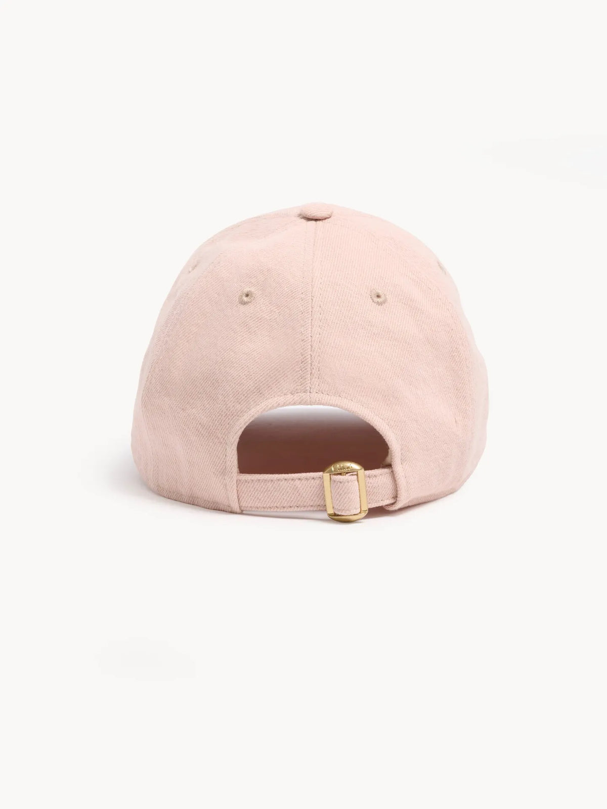 The Chloé Signature cap in denim