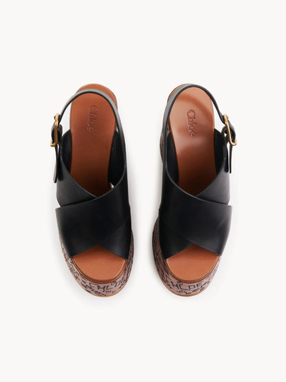 Maxime wedge sandal