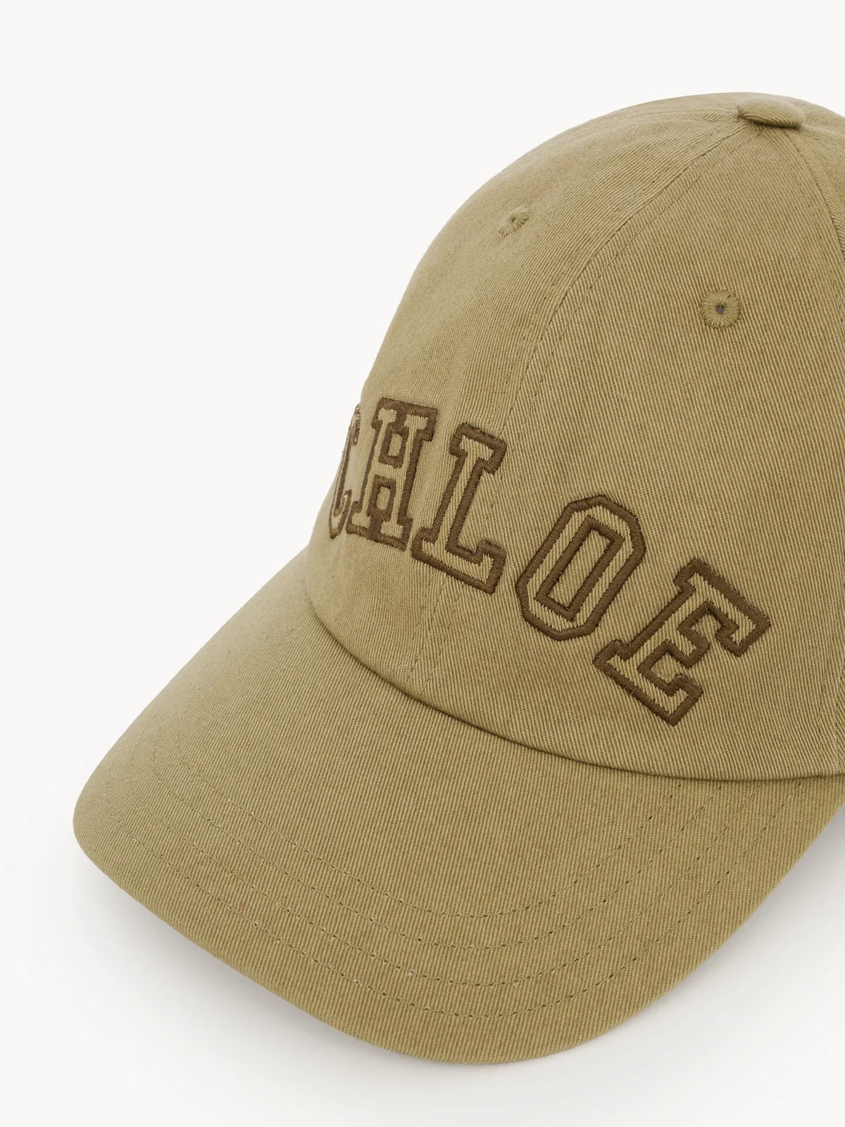 The Chloé Signature cap in cotton