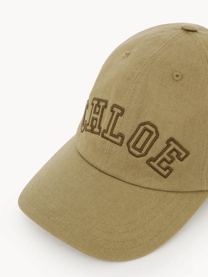 The Chloé Signature cap in cotton