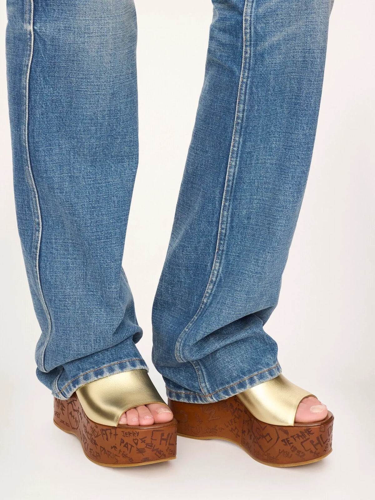 Maxime wedge sandal