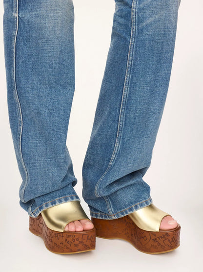 Maxime wedge sandal