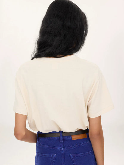 Generous logo T-shirt in cotton jersey