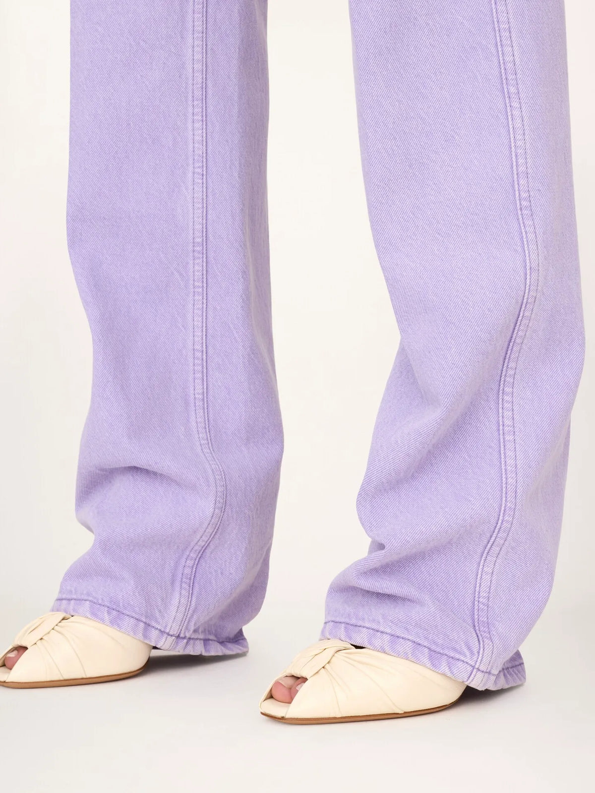 Straight jeans in denim