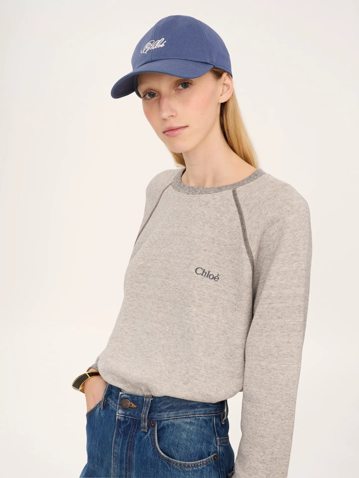 The Chloé Charms cap in cotton