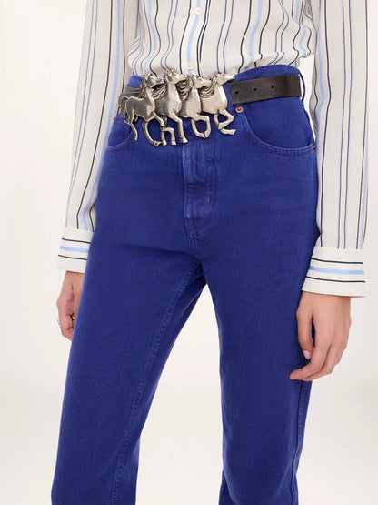 Slim jeans in denim