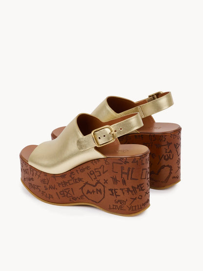 Maxime wedge sandal