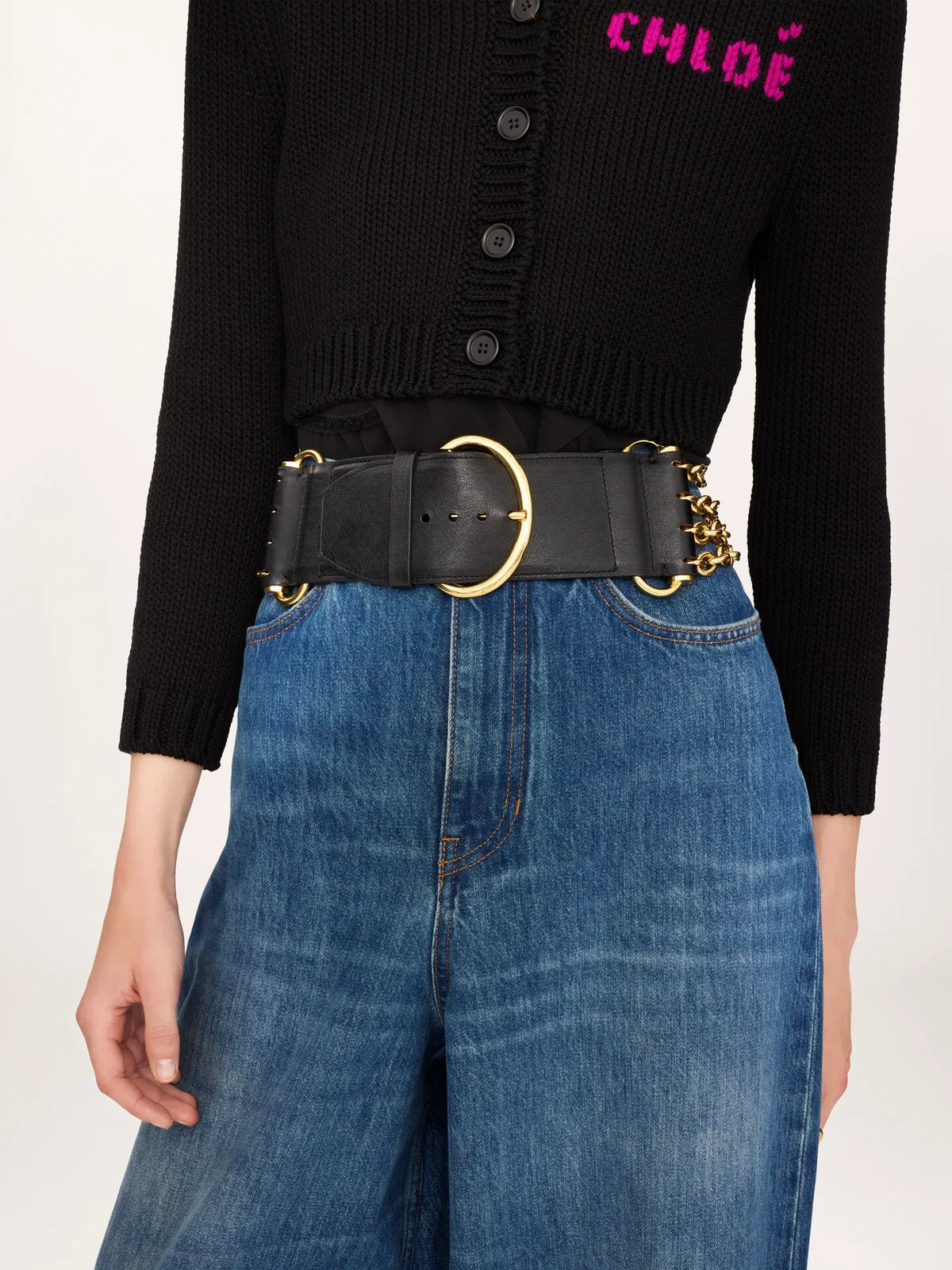 The Chloé Camera Chain belt