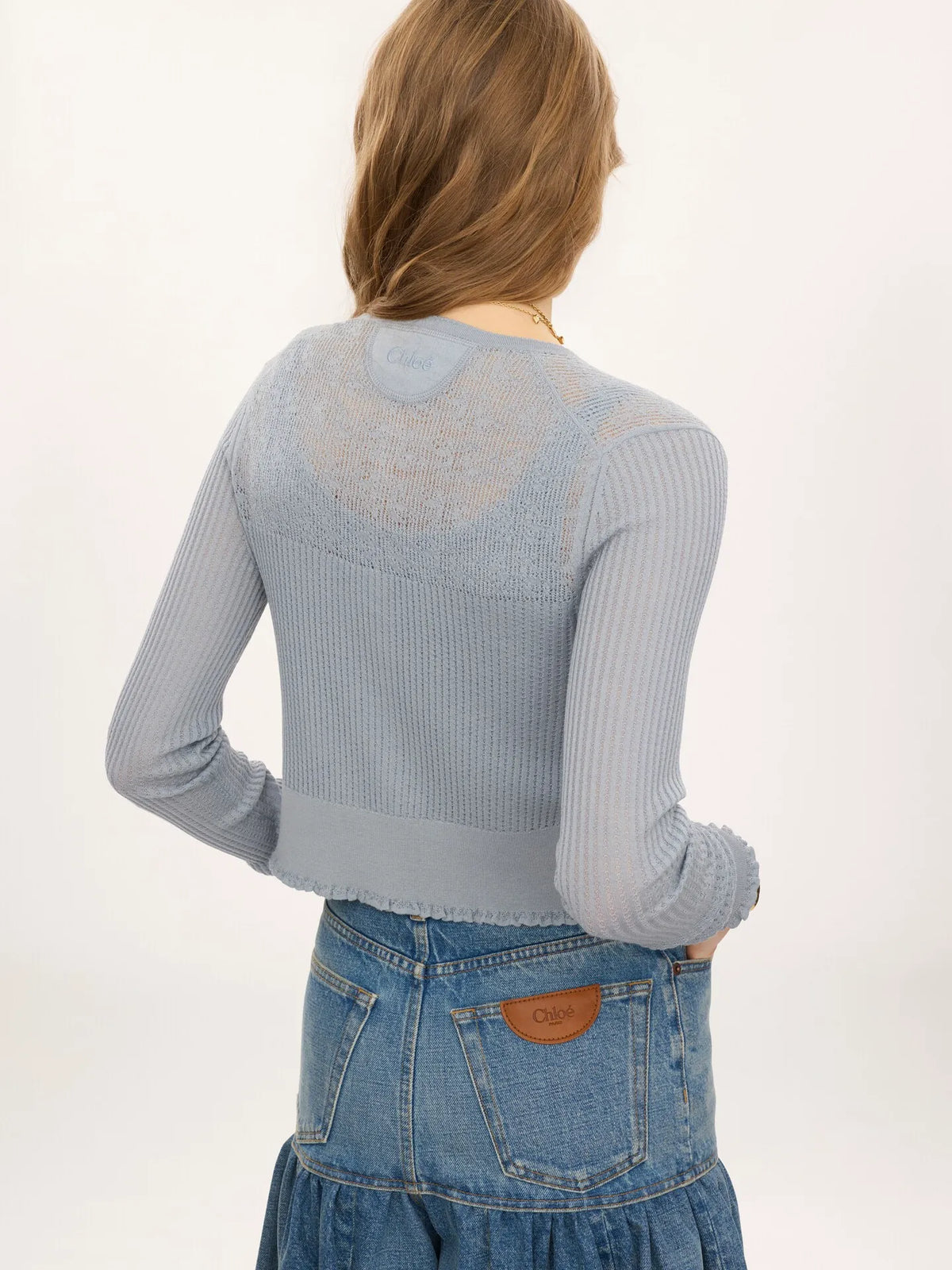 Twin set in a superfine wool knit